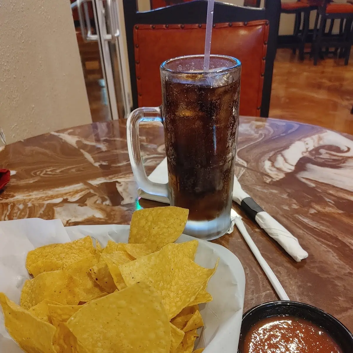 Nachos with Tomato Sauce