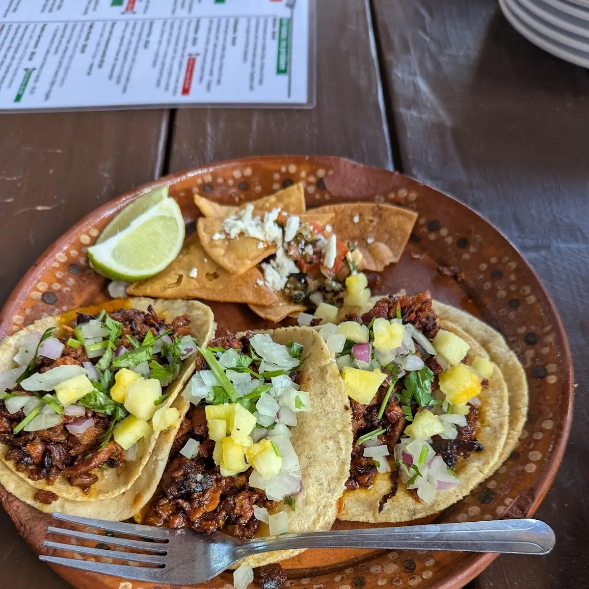 Pastor Fish Tacos