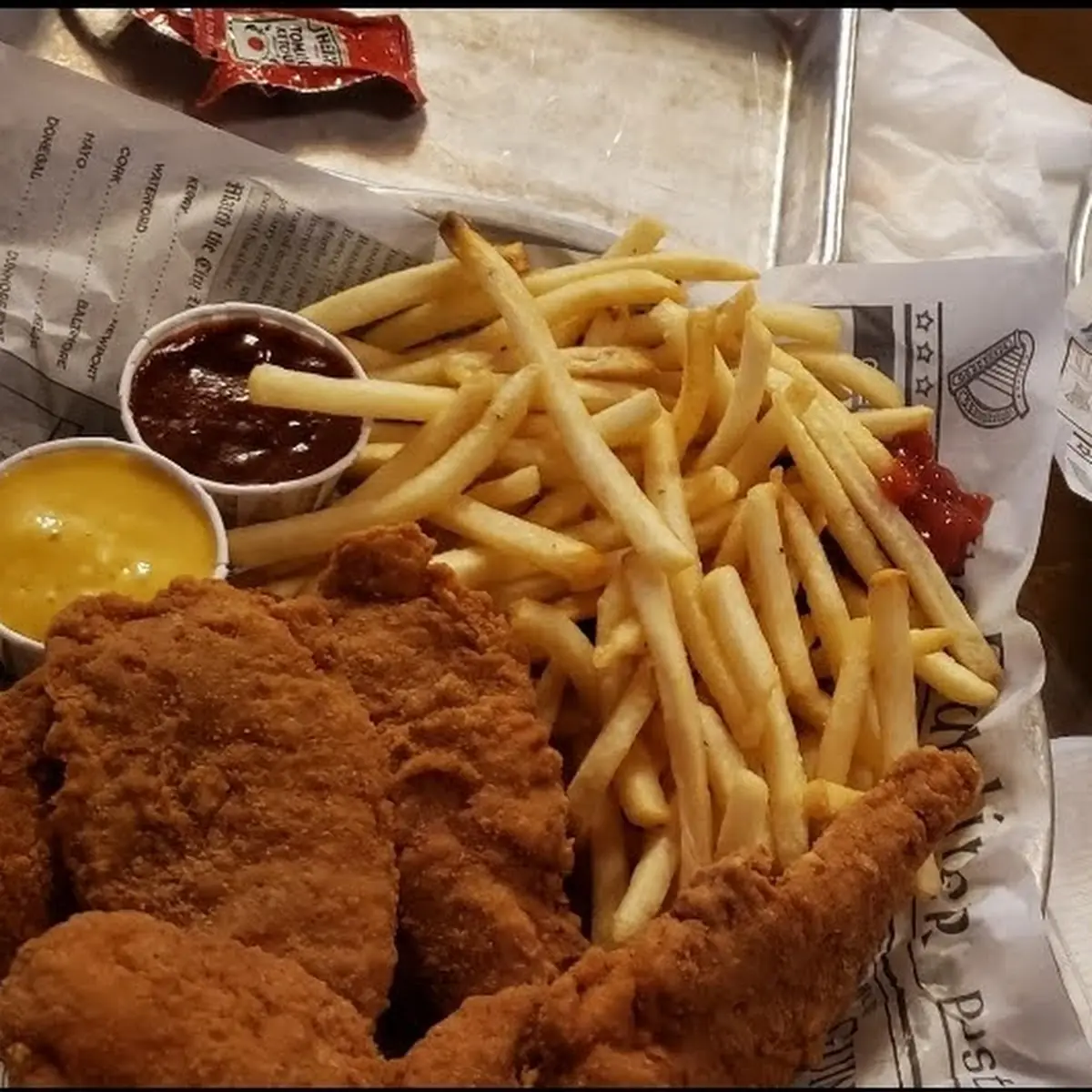Chicken Tenders and Fries