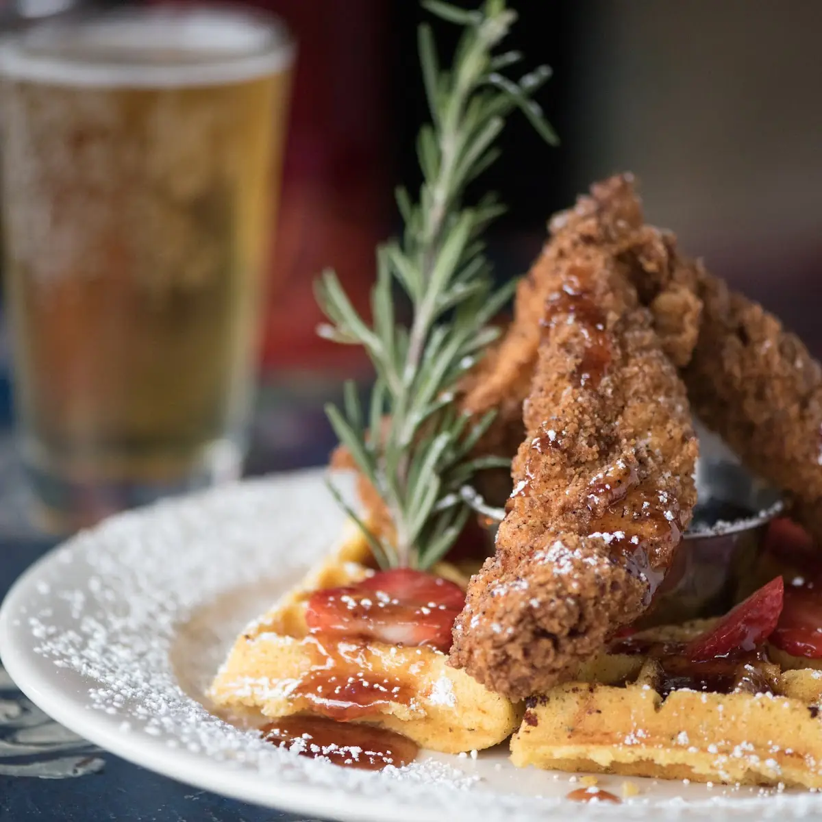 Chicken and Waffles