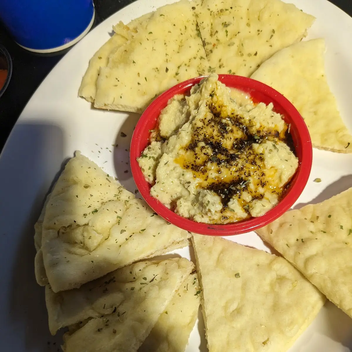 Hummus and Pita Bread