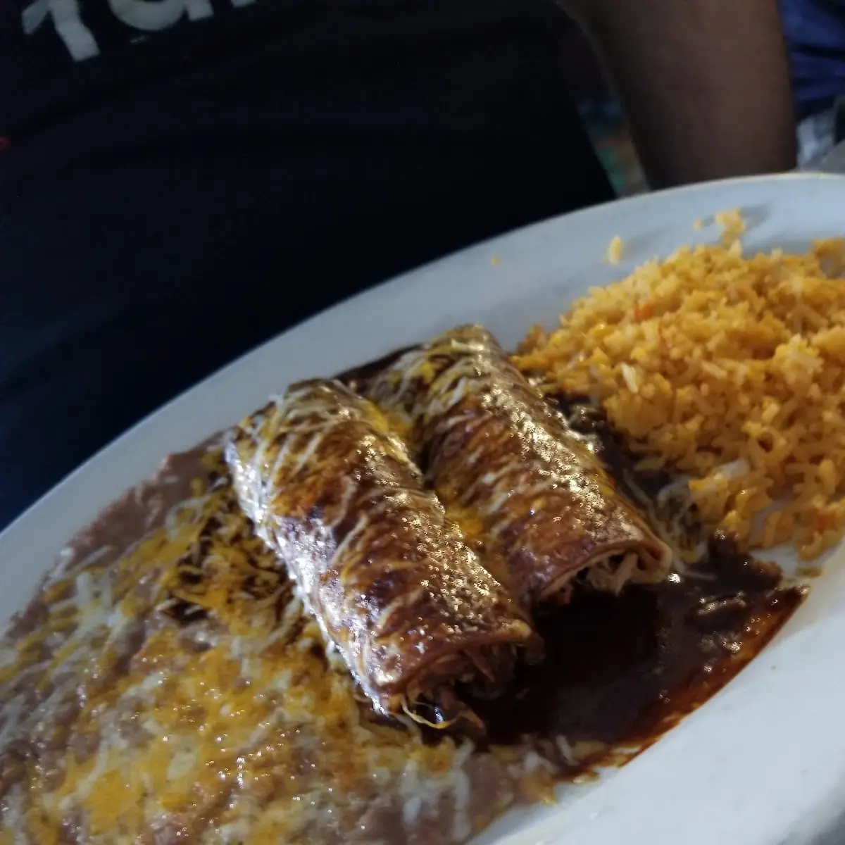 Mole Enchiladas