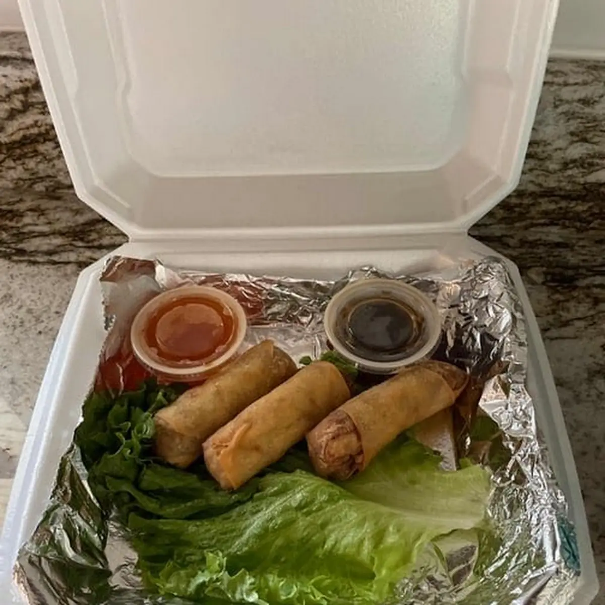 Crispy Spring Rolls with Dipping Sauces