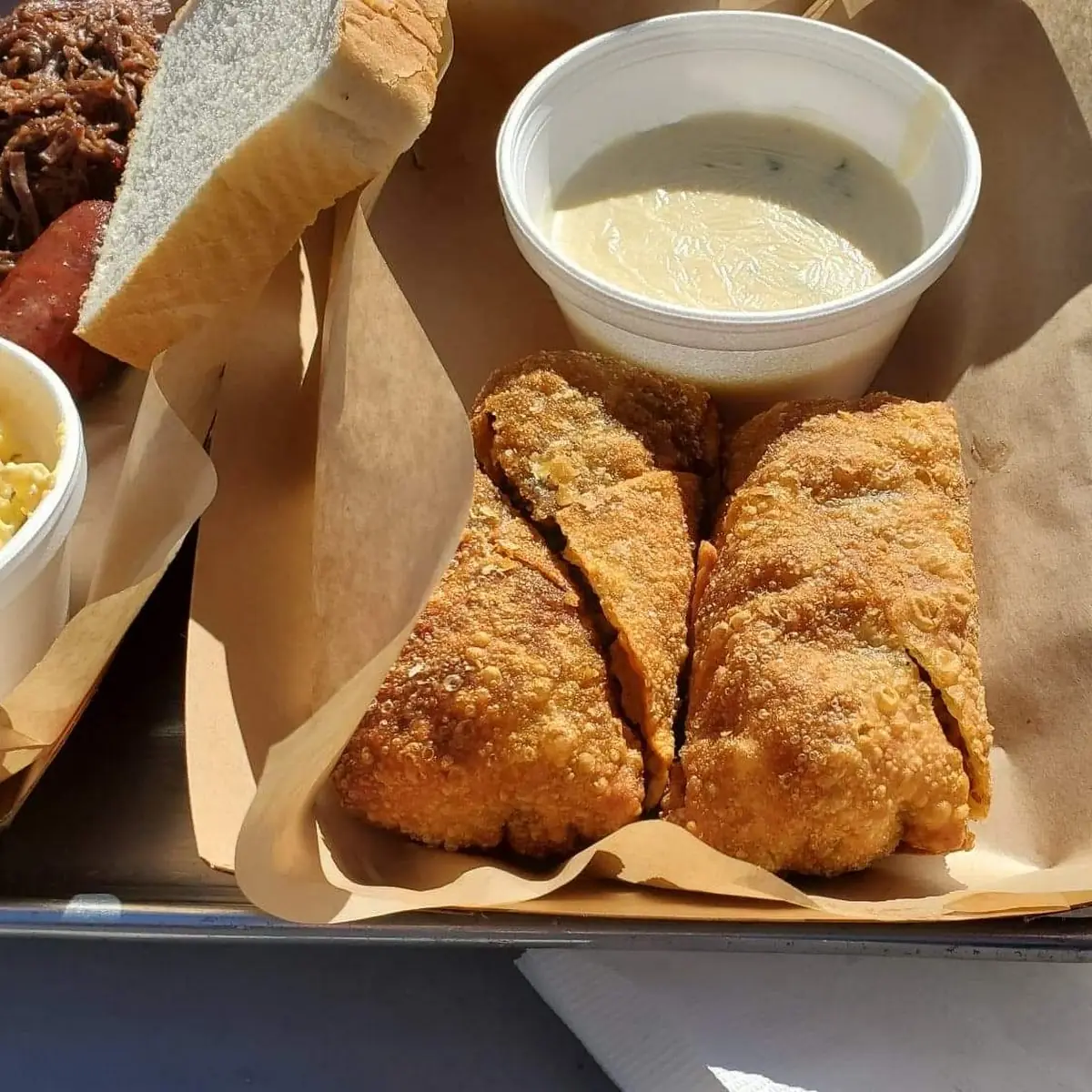 Brisket Egg Roll