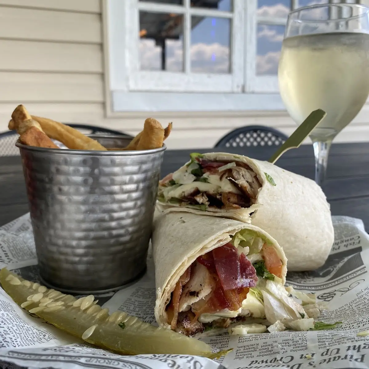 Grilled Chicken Caesar Wrap