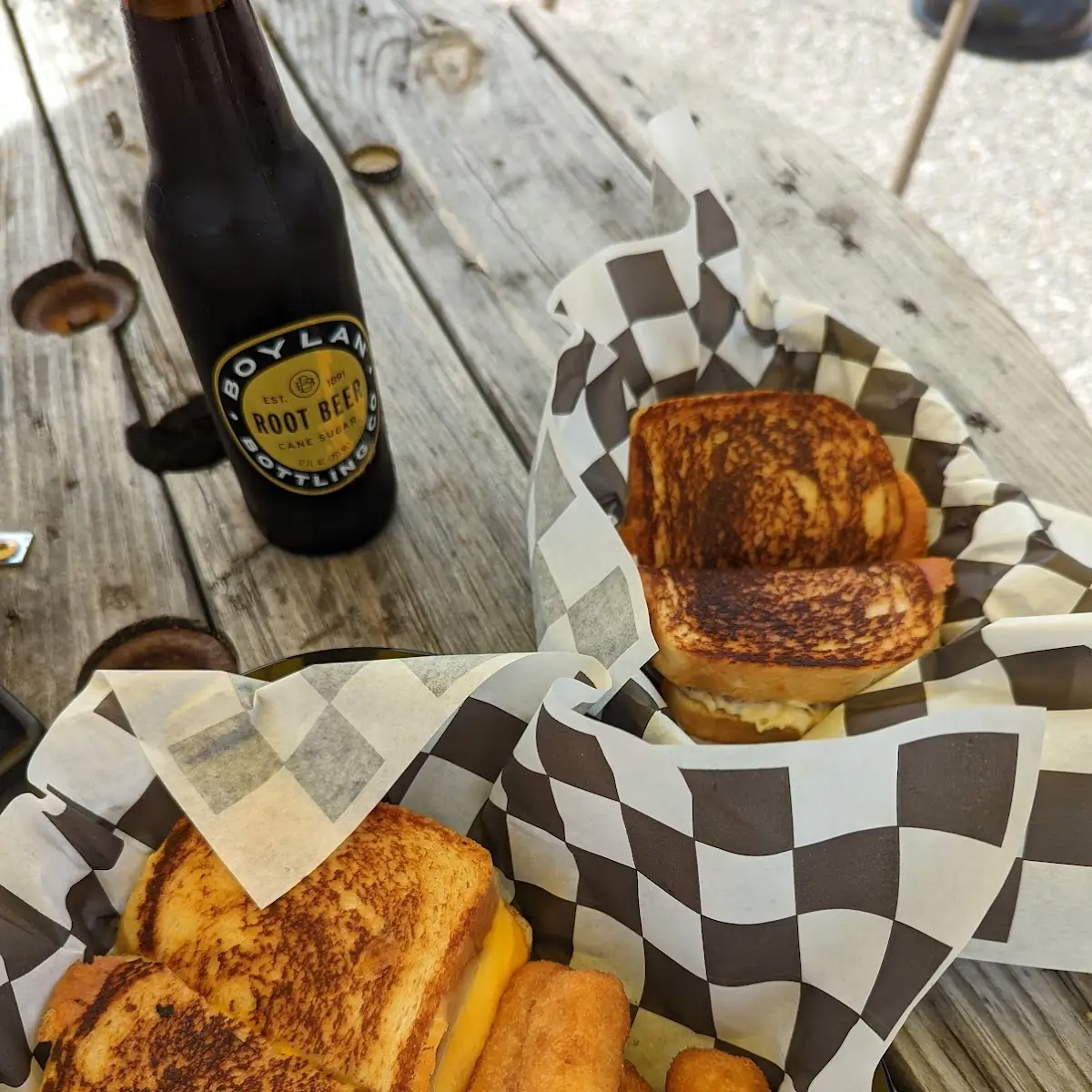 Classic Grilled Cheese and the Chicken Bacon Ranch