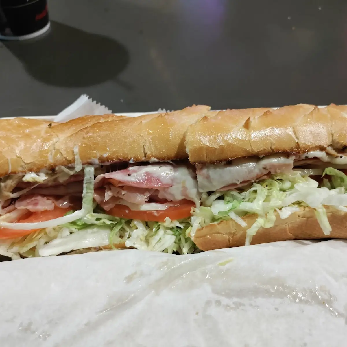 Italian Sub on White
