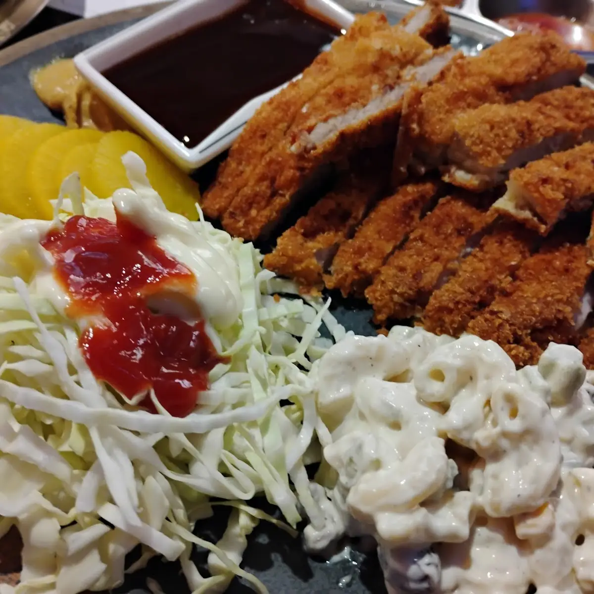 pork cutlet appetizer 옛날 돈까스