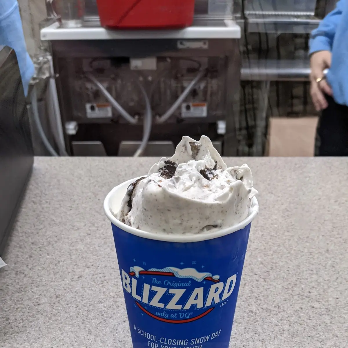 Oreo Peanut Butter Blizzard