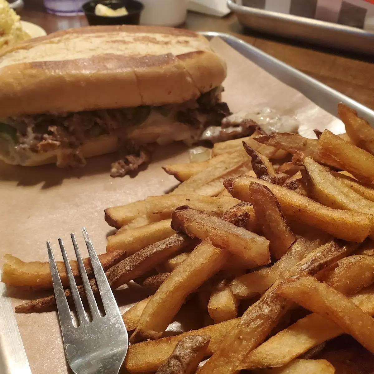 Philly Cheese Steak Sandwich