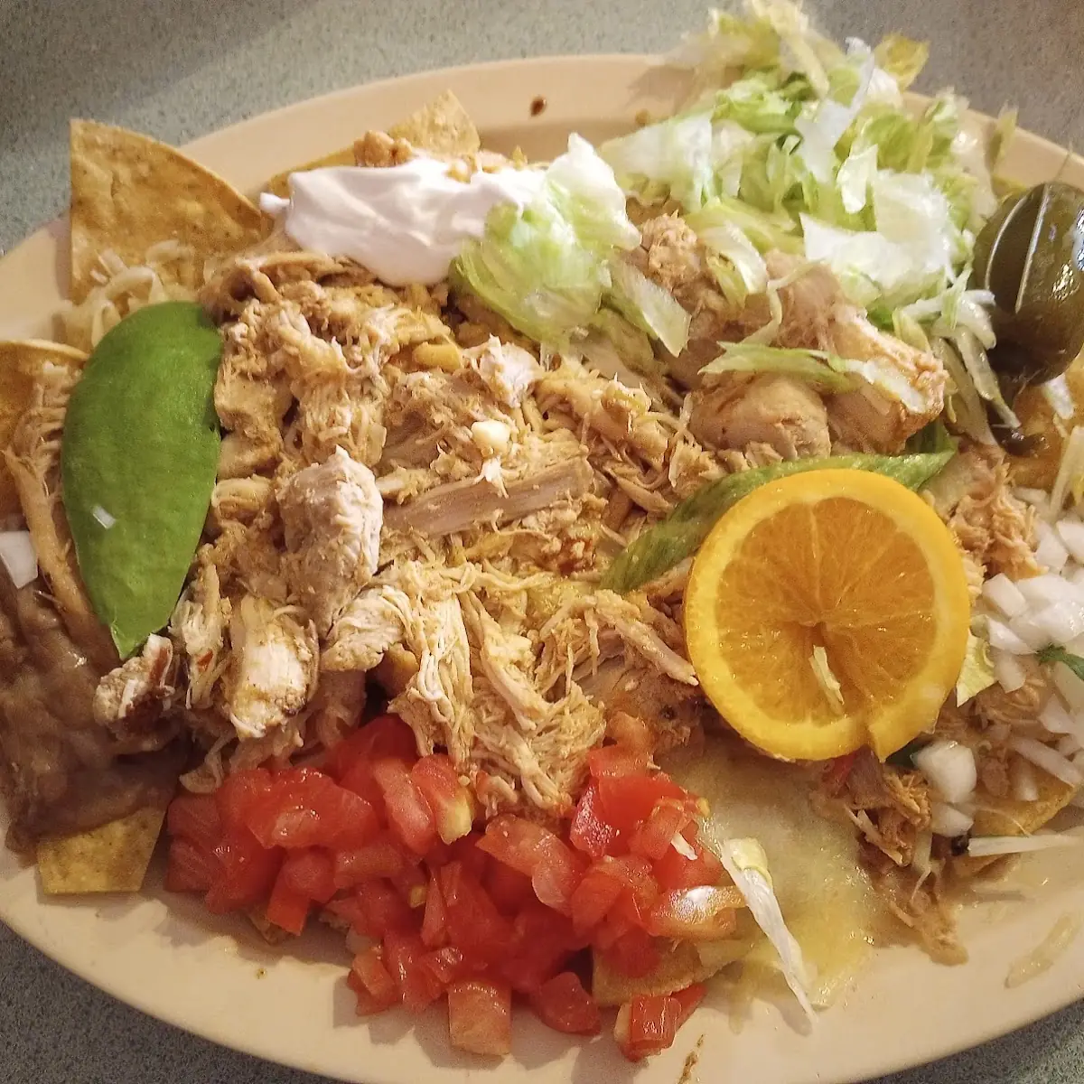 Chicken Nachos