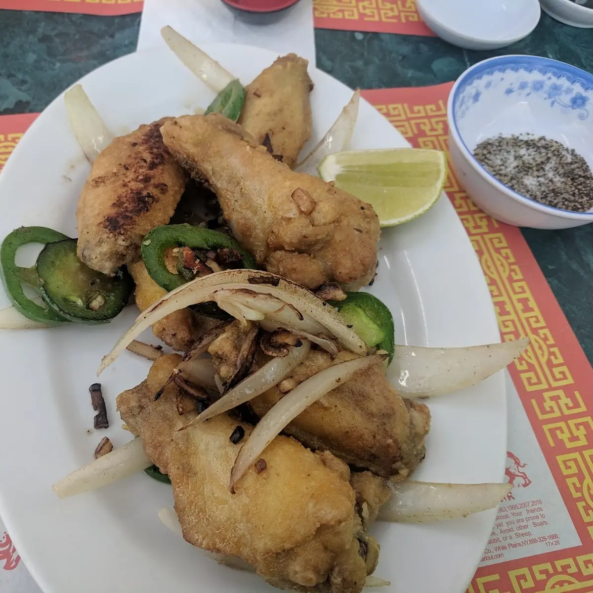 Salt and Pepper Chicken Wings