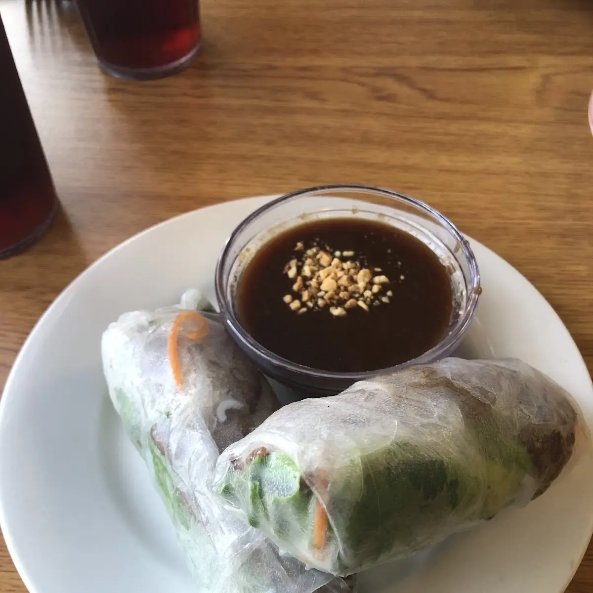 Soft Fresh Rice Paper Rolls