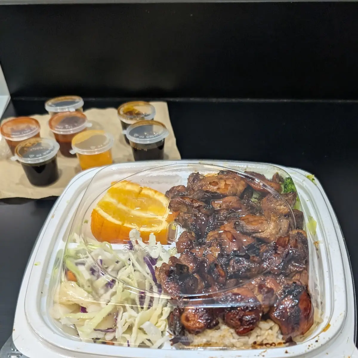 Chicken Mixed Vegetables Brown Rice Plate
