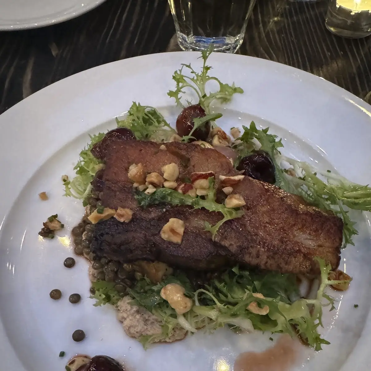 Braised Pork Belly with Lentils