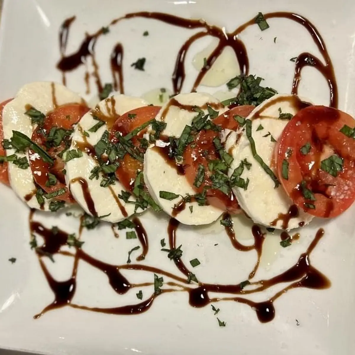 Caprese Salad with Balsamic Glaze