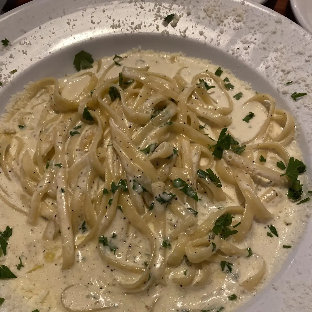 Fettuccine Alfredo