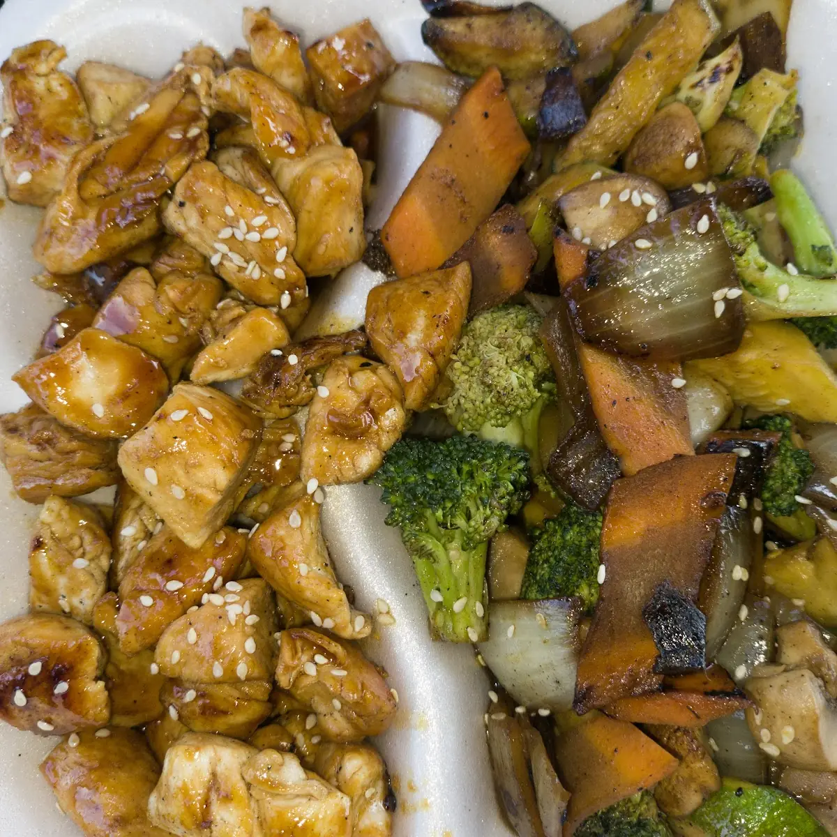 Teriyaki Chicken and Grilled Vegetables