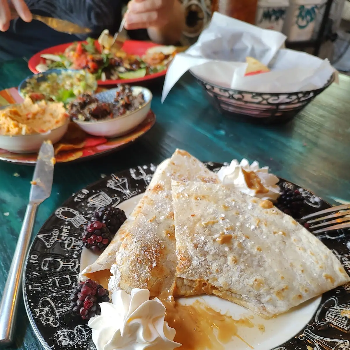 PB & J Quesadilla