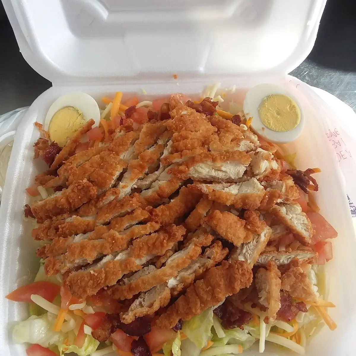 Crispy Chicken Salad