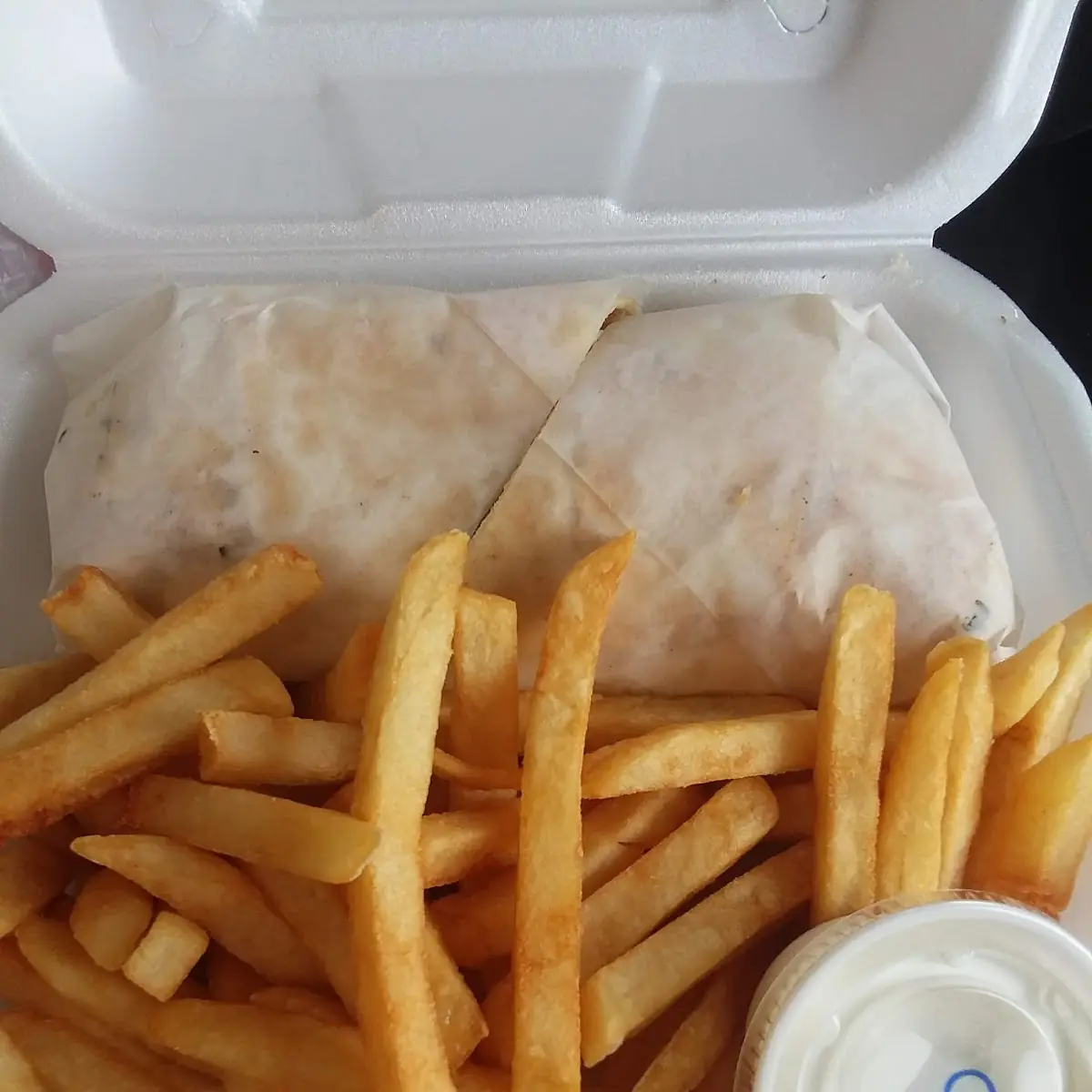 Greek Chicken Wrap