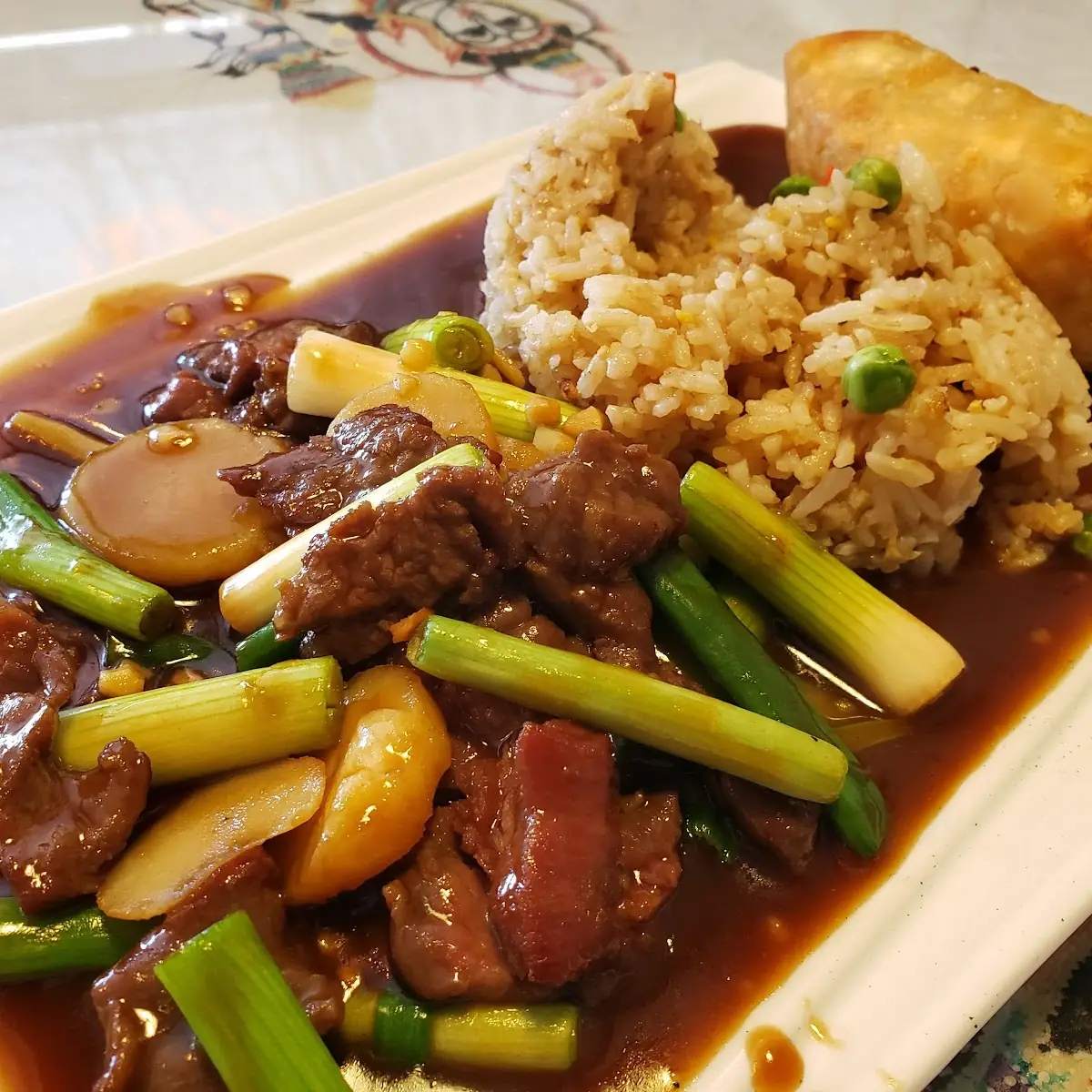 Mongolian Beef Combo