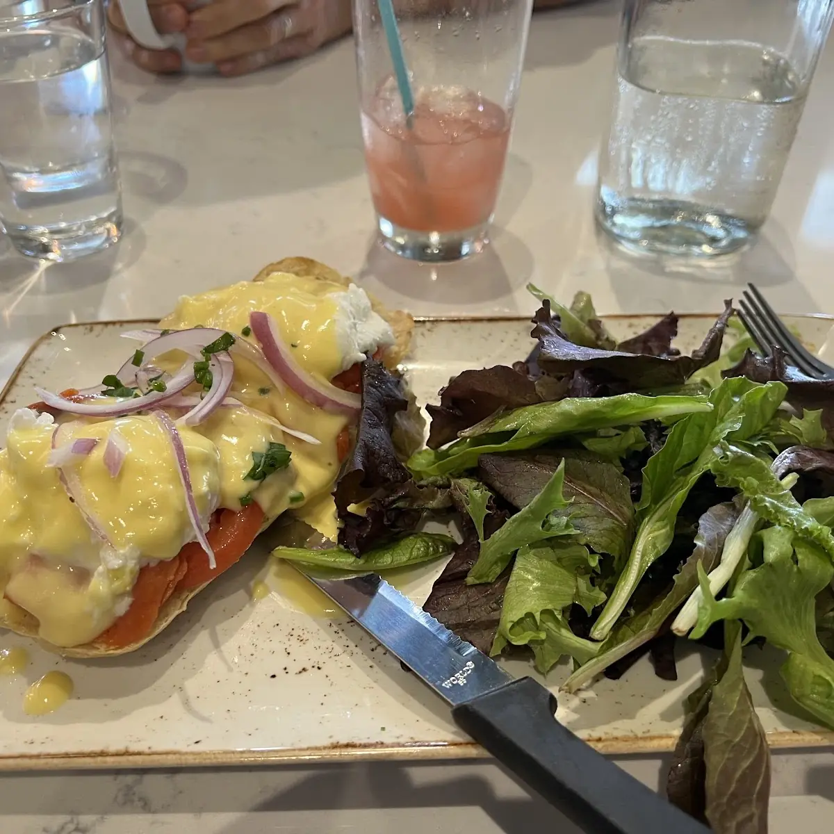 Smoked Salmon Eggs Benedict
