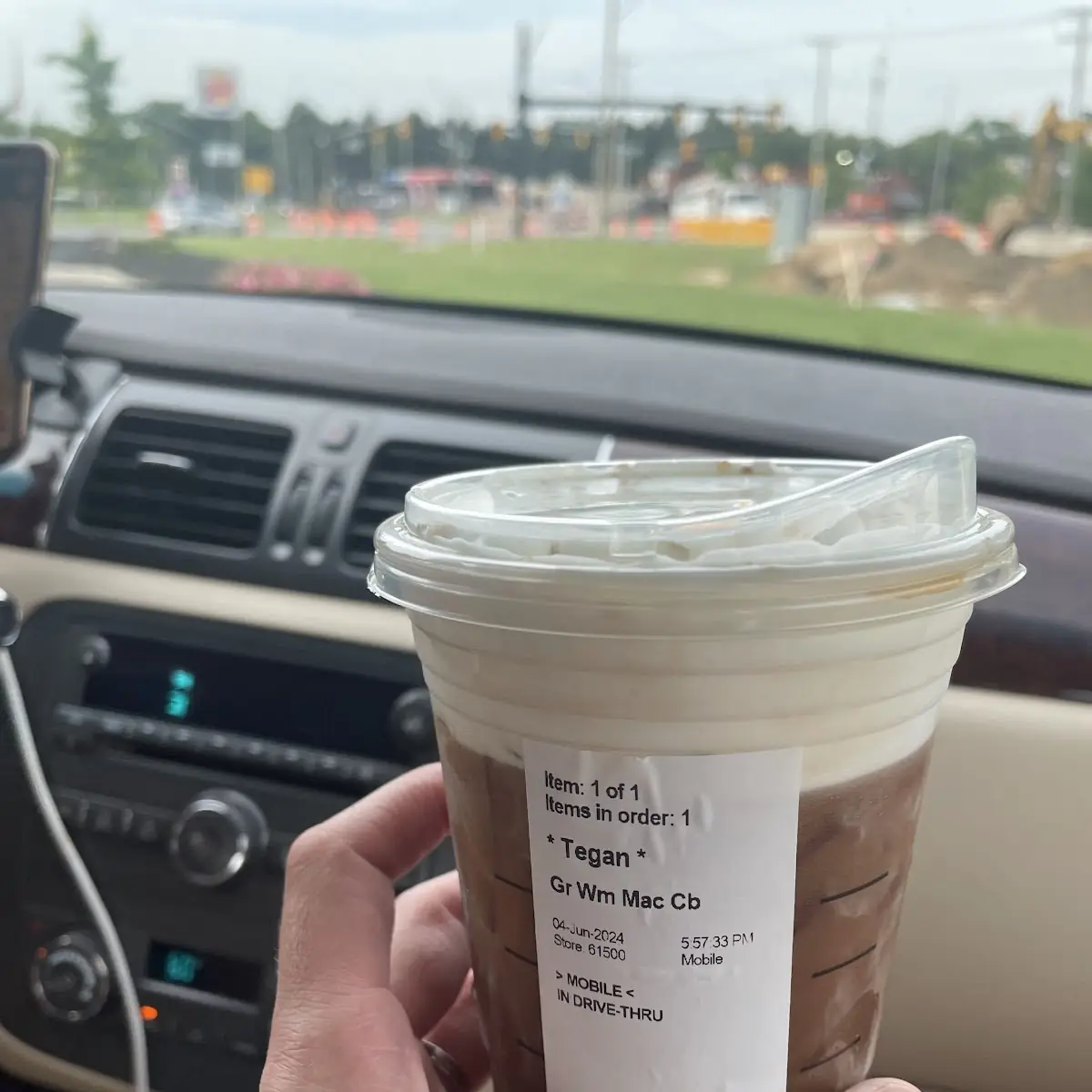 Grande White Chocolate Macadamia Cold Brew
