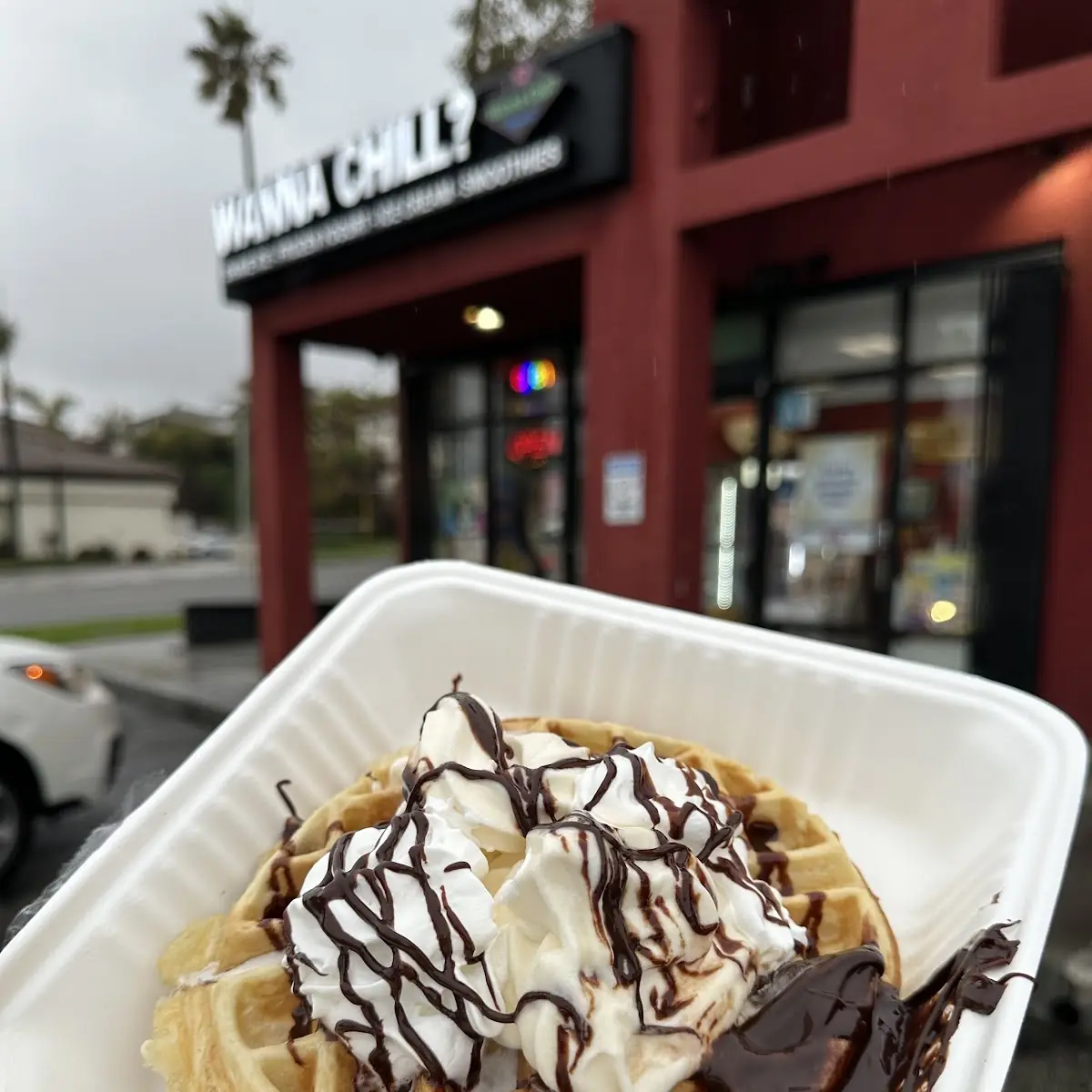 Hot Waffle Sundae