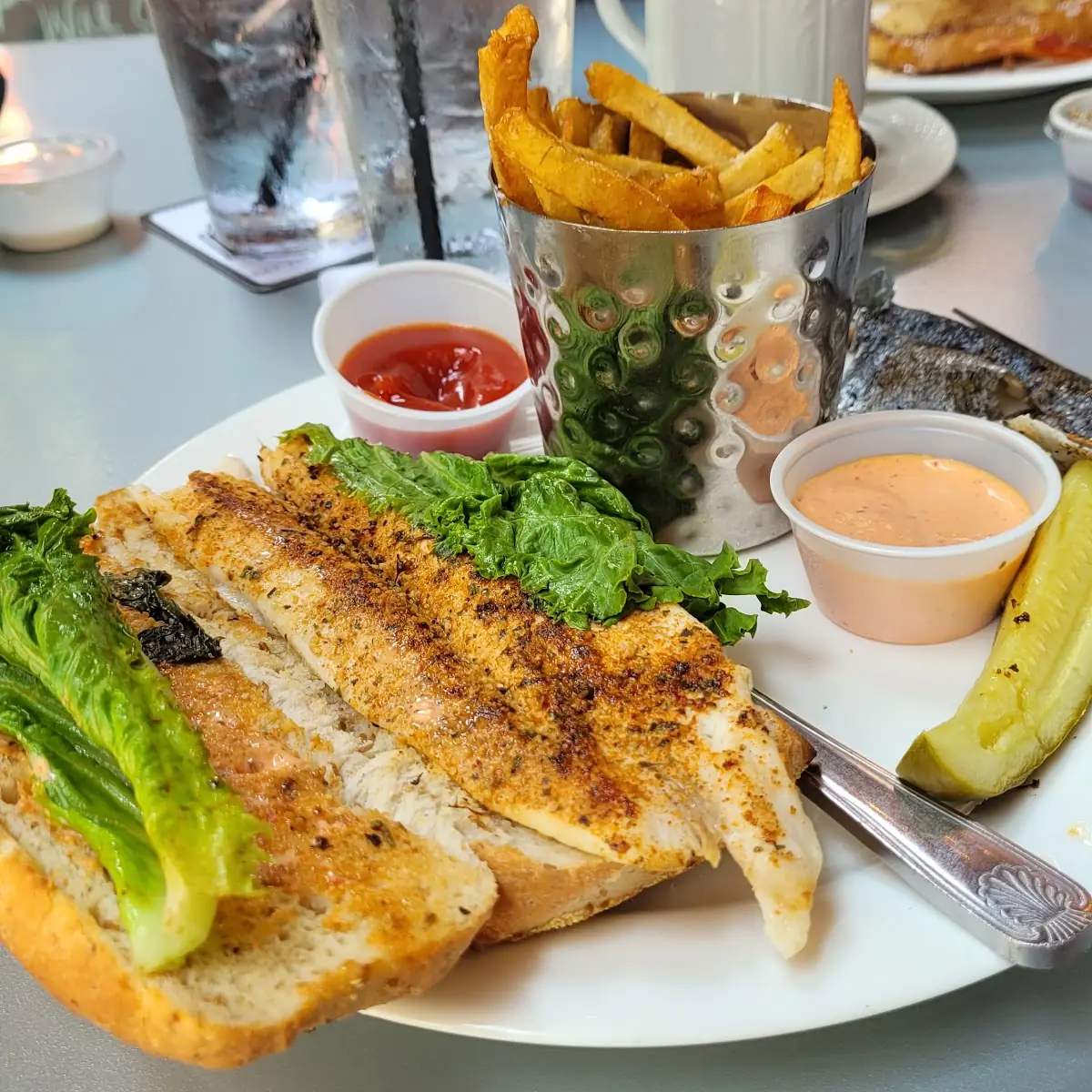 Trout Sandwich