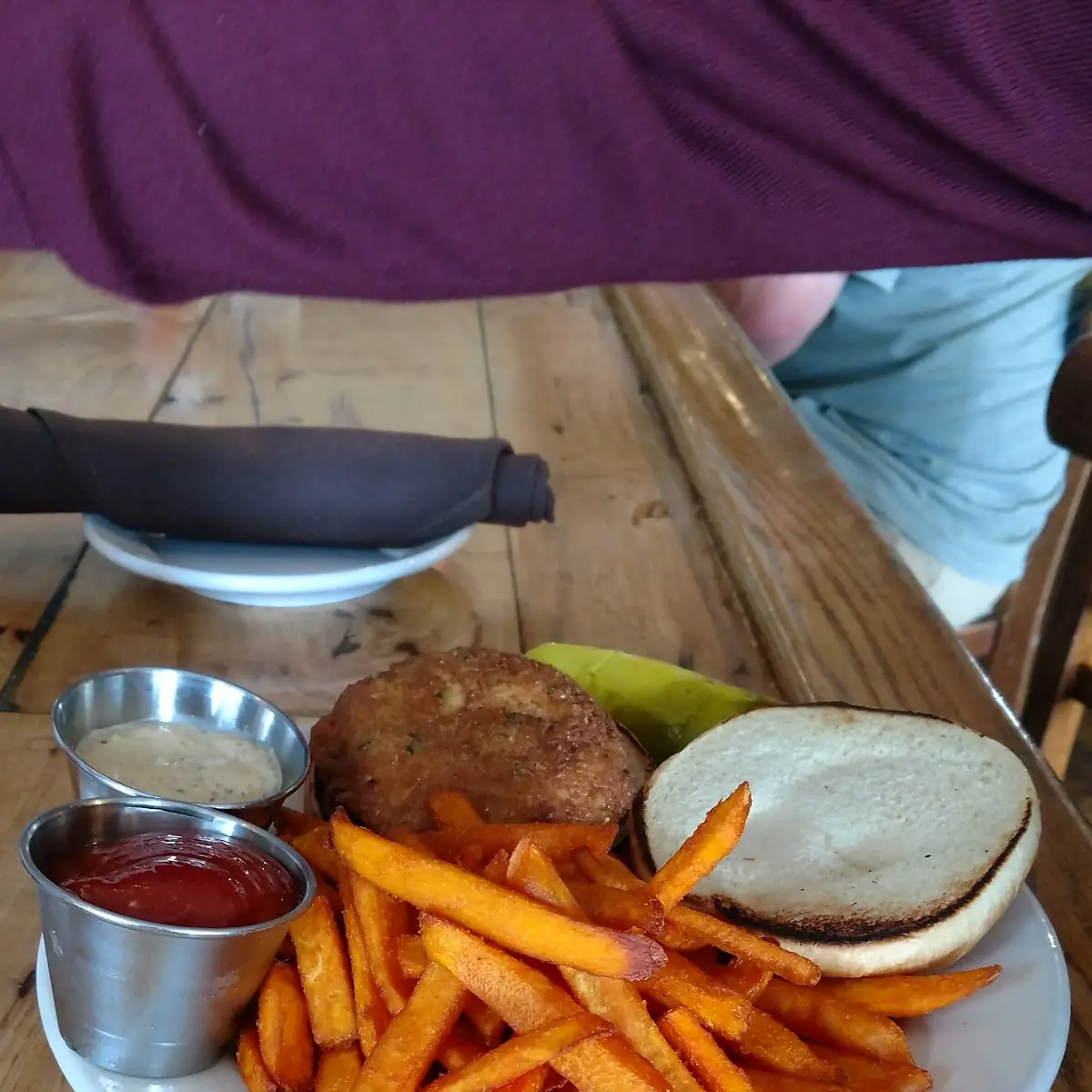 Crab Cake Sandwich