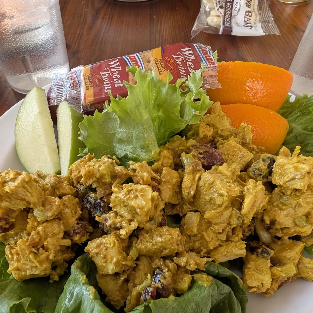 Curried Chicken Salad Plate