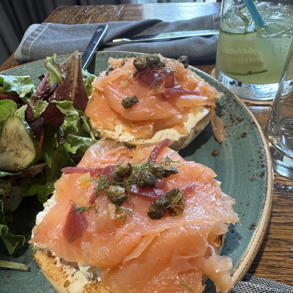 Smoked Salmon Tartine