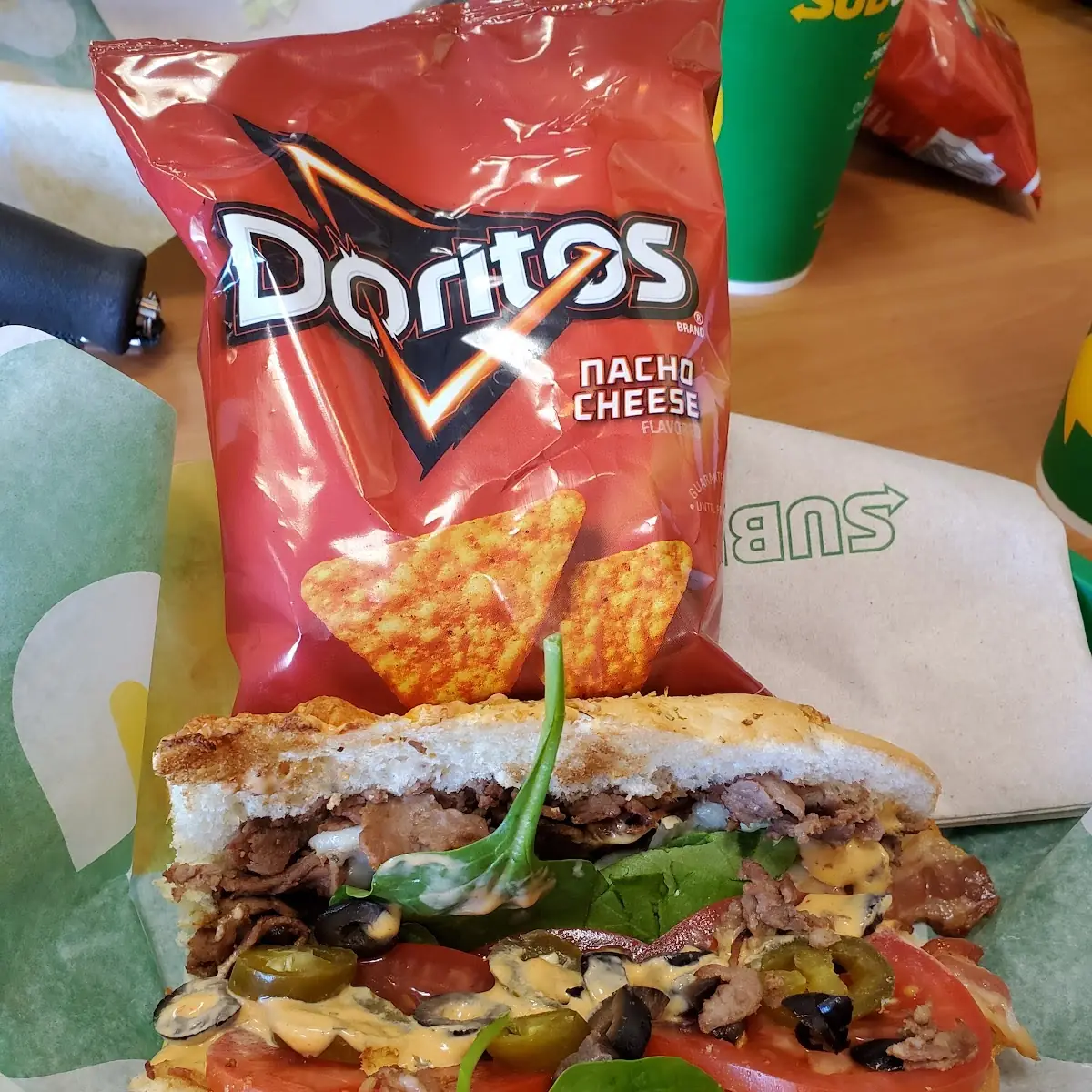 Sandwich with Steak