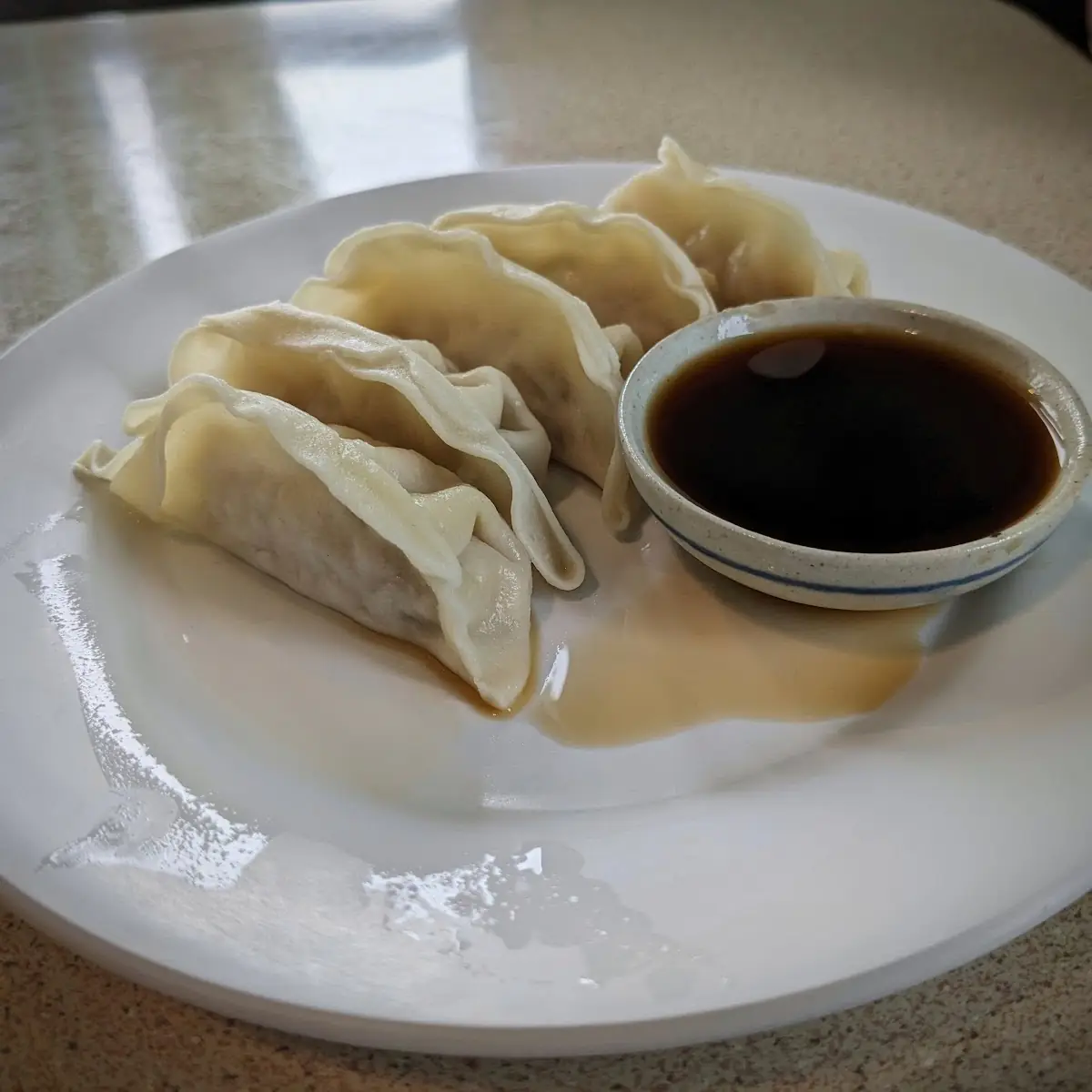 11. Dumpling Soup (5 Pieces) (No Steamed Rice)