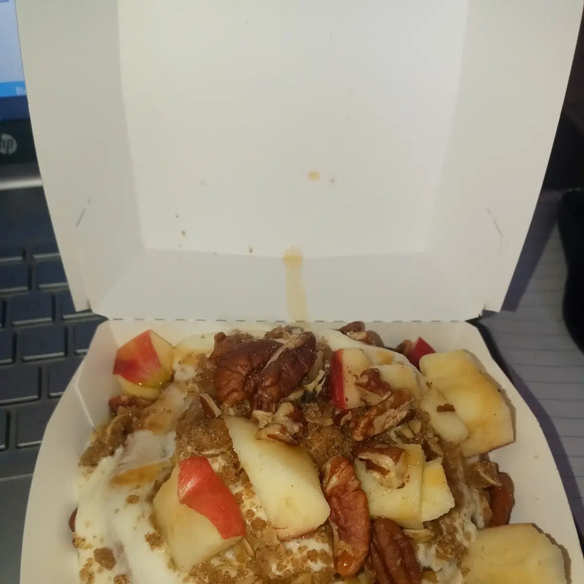 Carmel Apple Pie Cinnamon Roll