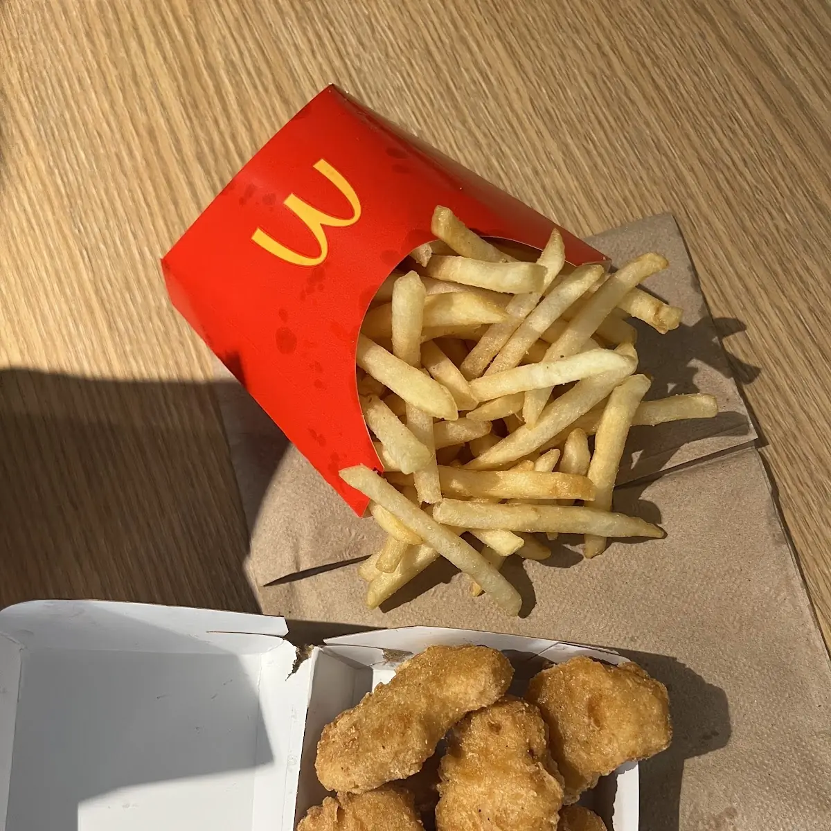 40 PC Chicken Mcnuggets & 2 Large Fries