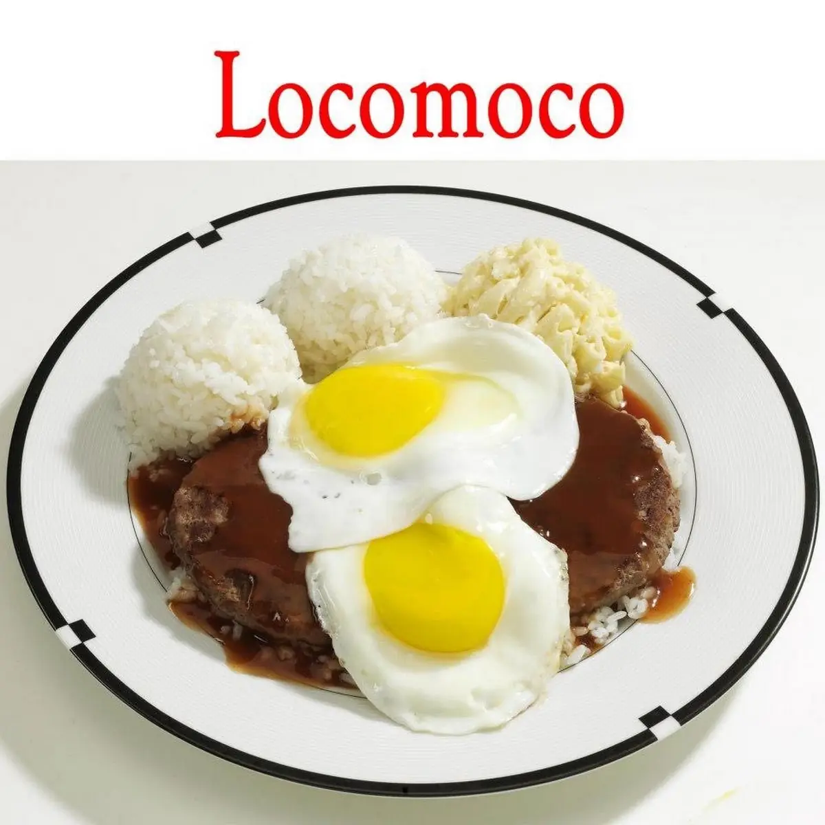 Loco Moco Plate