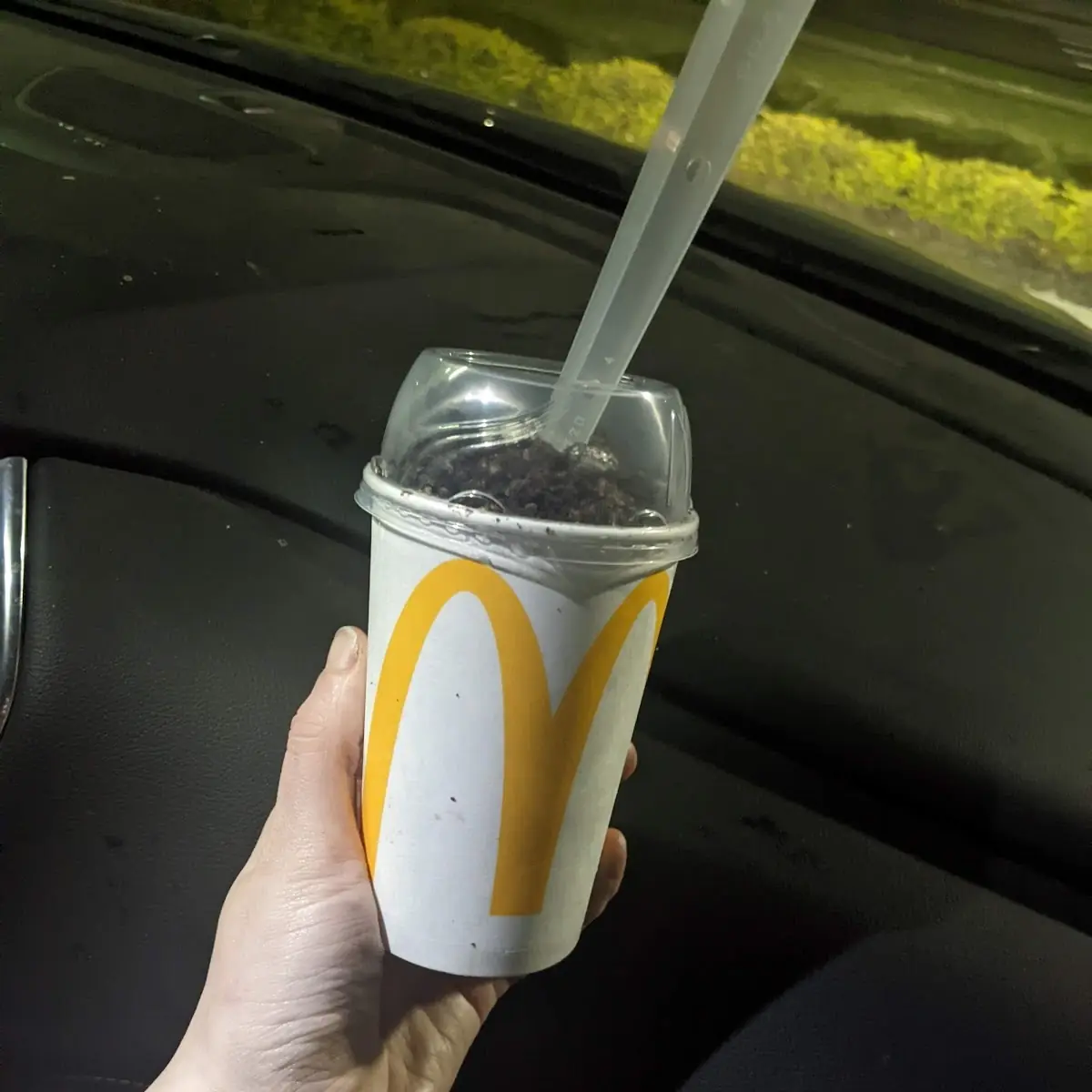 Mcflurry with Oreo Cookies