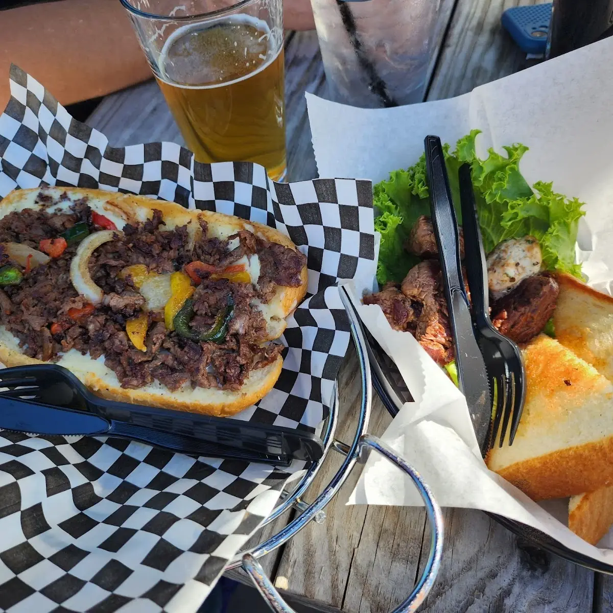 Philly Cheese Steak Sandwich