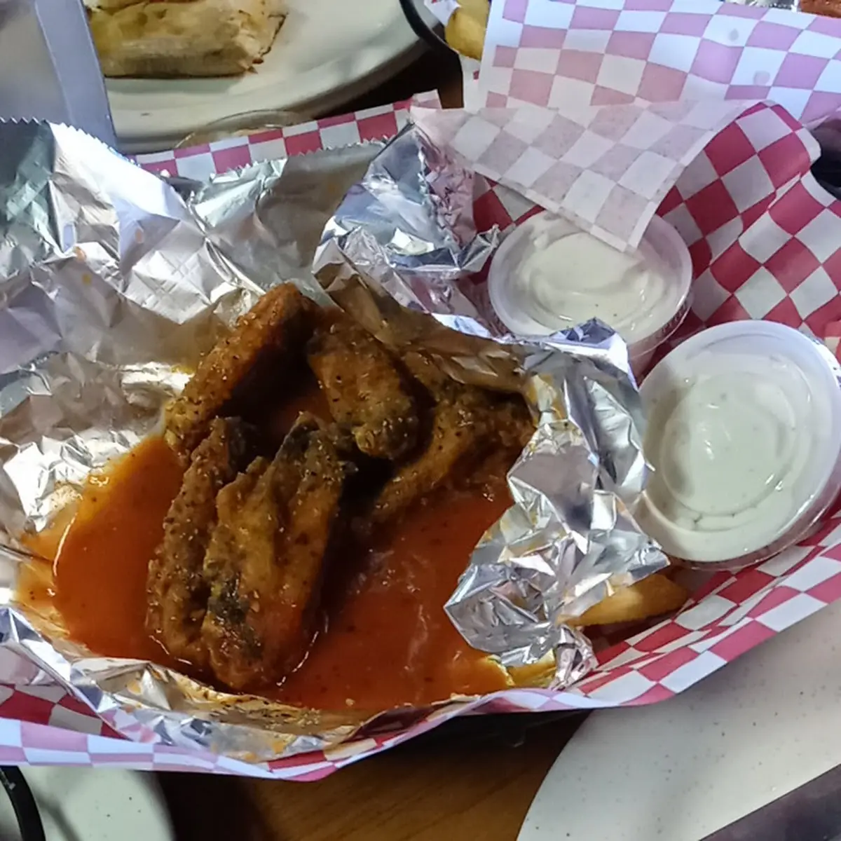 Extra Crispy Hot Wings
