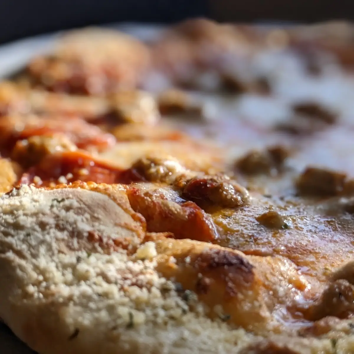 Sausage and Pepperoni Pizza