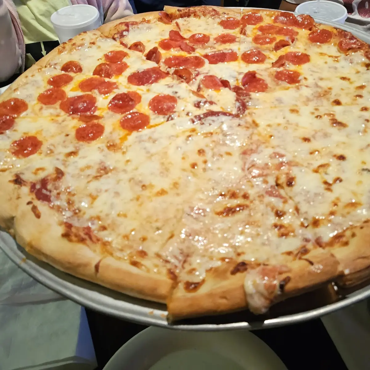 Thin Crust Pepperoni Pizza