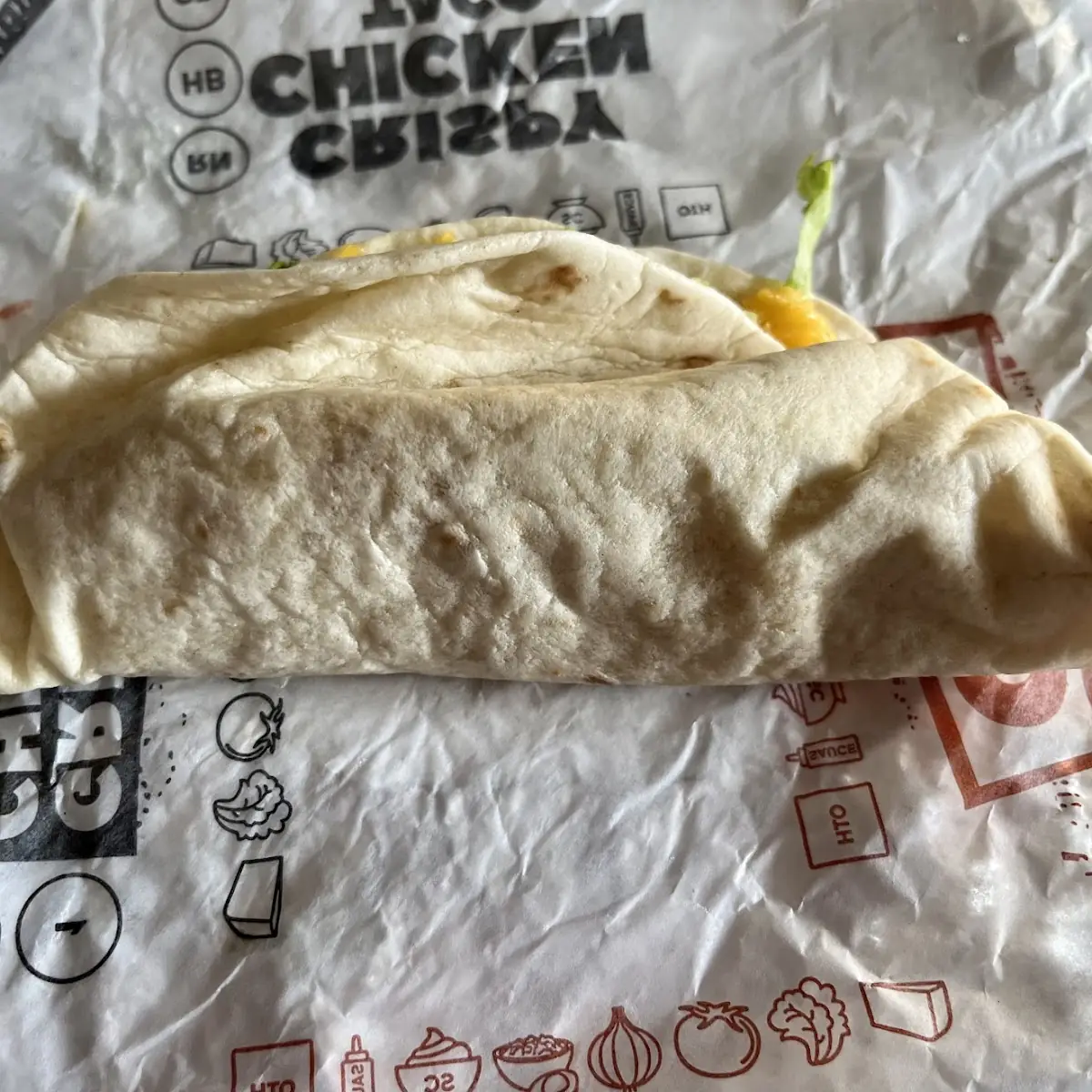 Habanero Chicken Soft Taco