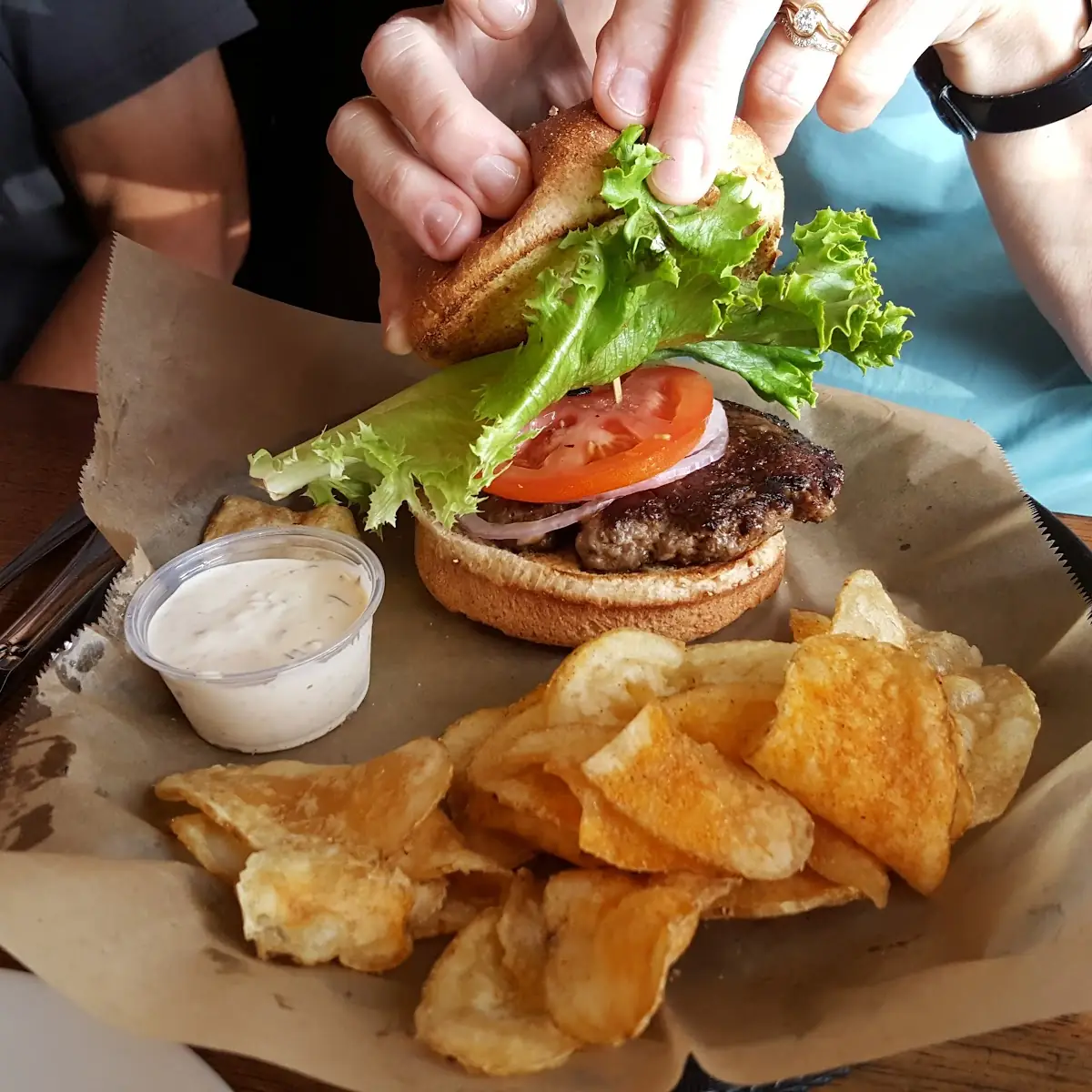 Lamb Burger
