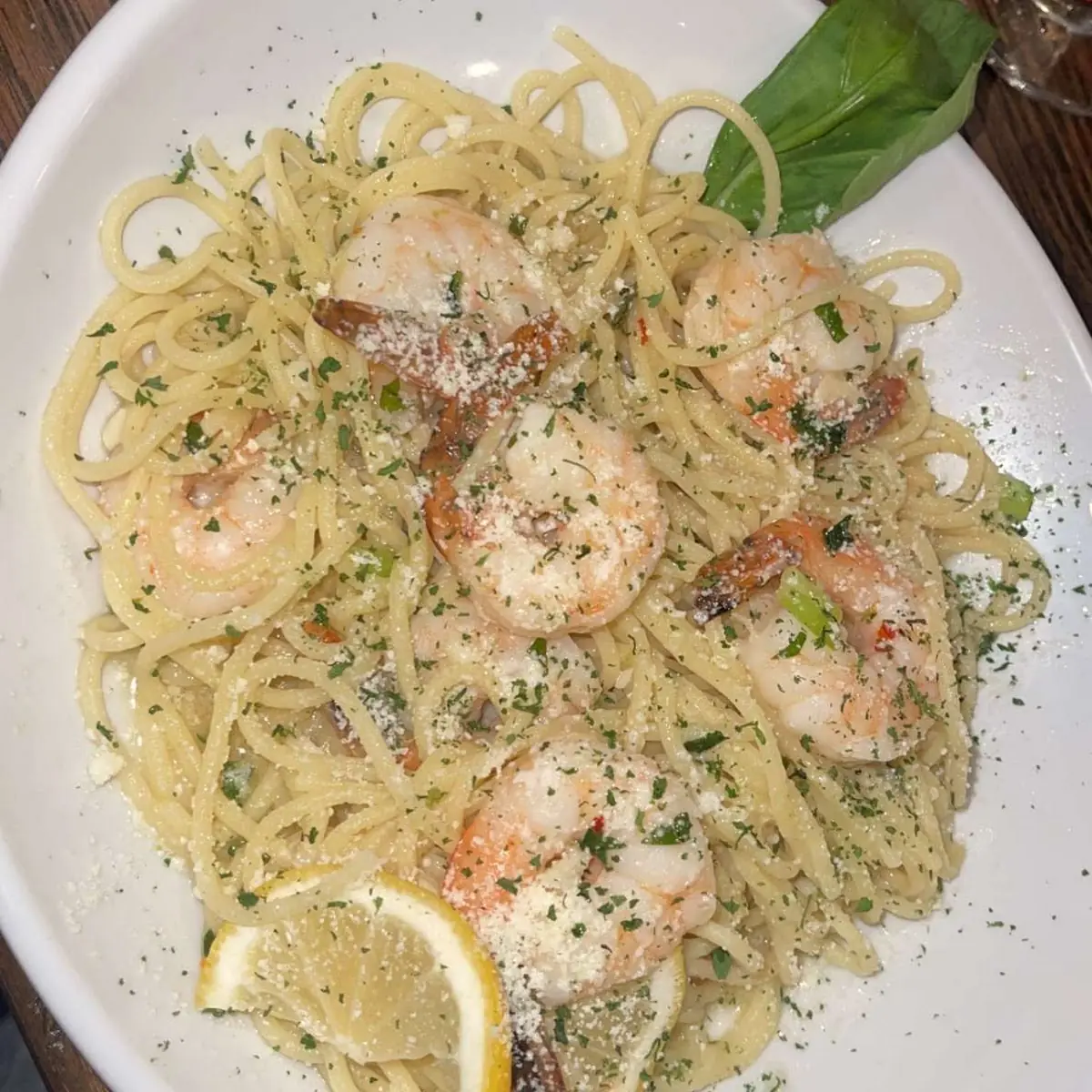 Shrimp Scampi Pasta