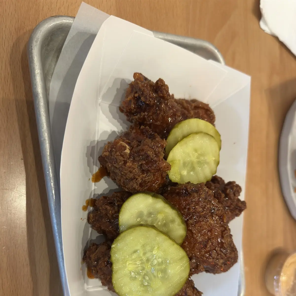 Spicy Maple Wings