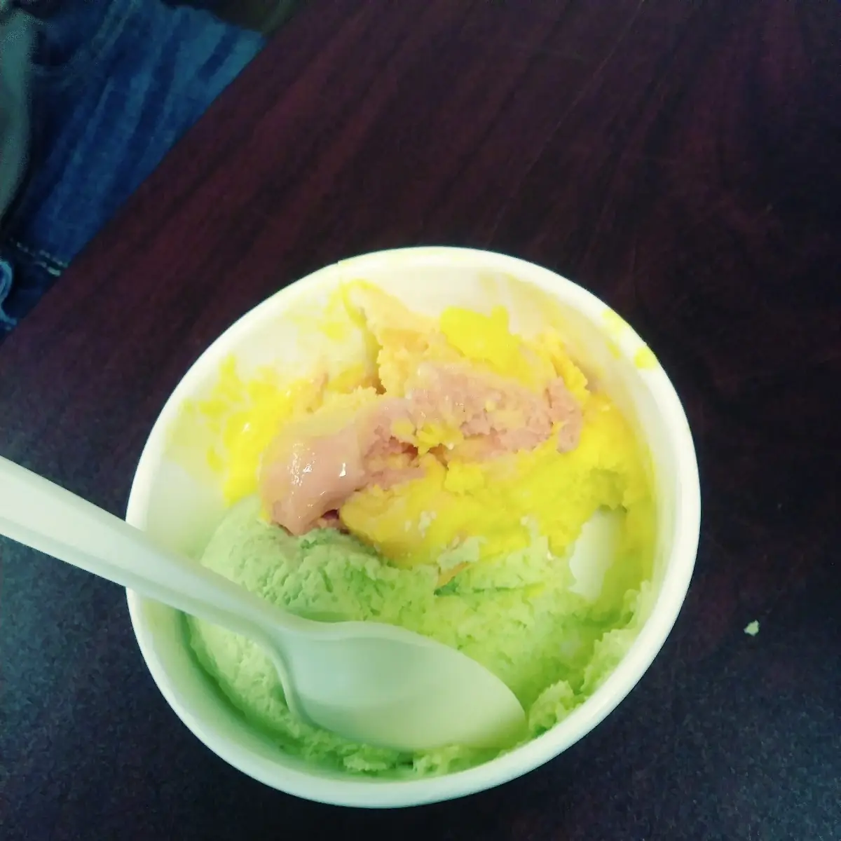Maui and Green Tea Ice Cream