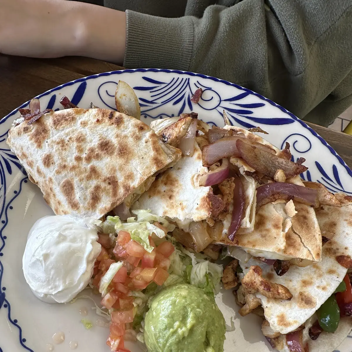 Chicken Quesadillas Dinner
