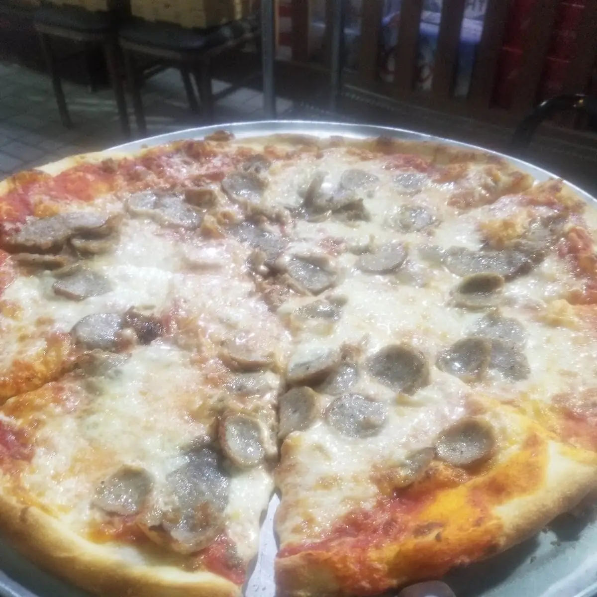 Cheese Sausage Pizza